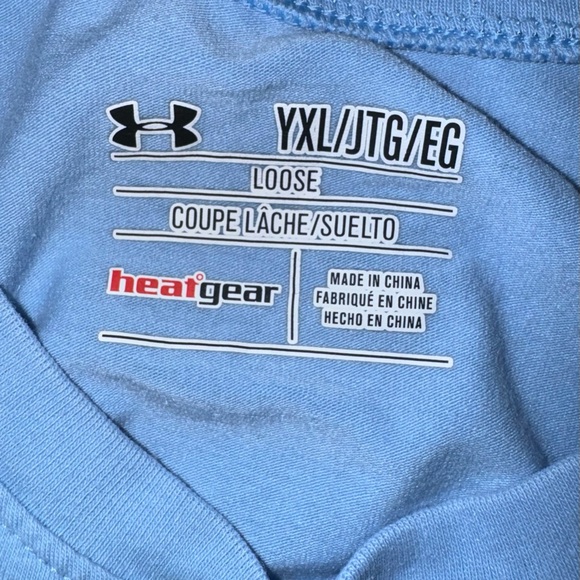 UNDER ARMOUR SC CURRY HeatGear SUCCESS t-shirt boys size XL 16 14 - Picture 12 of 13